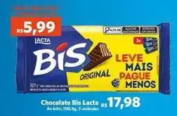 Sam's Club Lacta - chocolate bis oferta