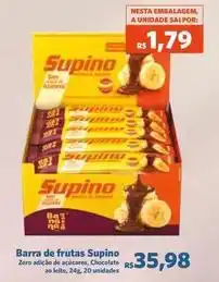 Sam's Club Supino - barra de frutas oferta