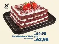 Sam's Club Red - bolo member's mark oferta
