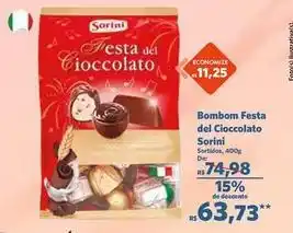 Sam's Club Sortidos - bombom festa del cioccolato oferta