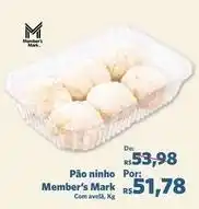 Sam's Club Ninho - pão por: member's mark oferta