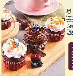 Sam's Club Chocolate - cupcal memb oferta