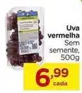 Carrefour Sem semente - uva vermelha oferta