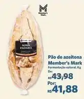 Sam's Club Natural - pão de azeitona oferta