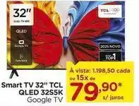 Carrefour Tcl - smart tv 32 qled 32s5k oferta