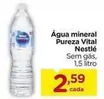 Carrefour Nestlé - água mineral pureza vital oferta