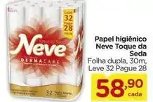 Carrefour Neve - papel higiênico oferta