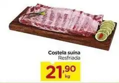 Carrefour Costela suína oferta