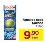 Carrefour Sococo - água de coco oferta
