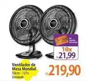 Atacadão De - ventilador de mesa mondial oferta