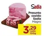 Carrefour Sadia - presunto cozido oferta