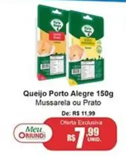 Oriundi Queijo Porto Alegre Mussarela ou Prato oferta