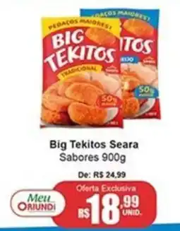 Oriundi Big Tekitos Seara Sabores oferta