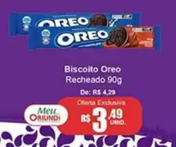 Oriundi Biscoito Oreo Recheado oferta