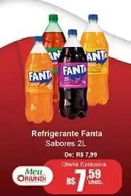 Oriundi Refrigerante Fanta Sabores 2L oferta