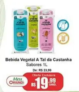 Oriundi Bebida Vegetal A Tal da Castanha Sabores oferta