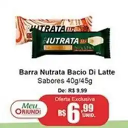 Oriundi Barra Nutrata Bacio Di Latte Sabores oferta