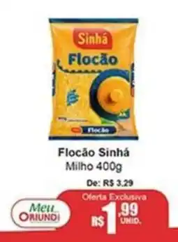 Oriundi Flocão Sinhá Milho oferta