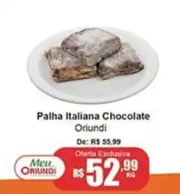 Oriundi Palha Italiana Chocolate Oriundi oferta