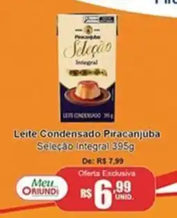 Oriundi Leite Condensado Piracanjuba Seleção Integral oferta