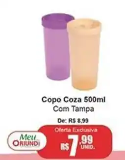 Oriundi Copocoza 500ml com tampa oferta