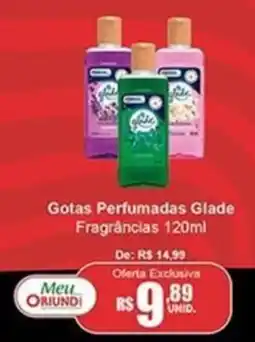 Oriundi Gotas Perfumadas Glade Fragrâncias oferta