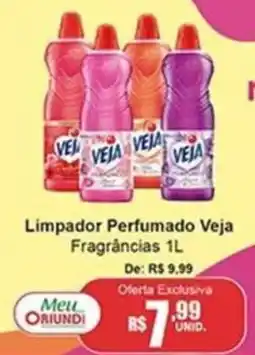 Oriundi Limpador Perfumado Veja Fragrâncias 1L oferta