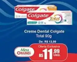 Oriundi Creme Dental Colgate Total oferta
