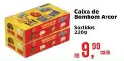 Supermercados Mateus Caixa de Bombom Arcor oferta
