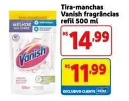 Mercado Extra Tira-manchas vanish fragrâncias oferta