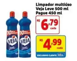 Mercado Extra Limpador multiuso veja leve oferta