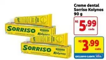 Creme dental Sorrison
