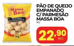 Higa Atacado Pão de queijo empanado c/ parmesão oferta