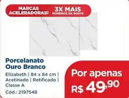 Cassol Porcelanato Ouro Branco oferta