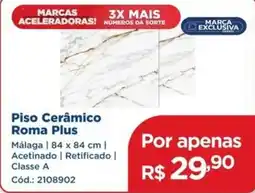 Cassol Piso Cerâmico Roma Plus oferta
