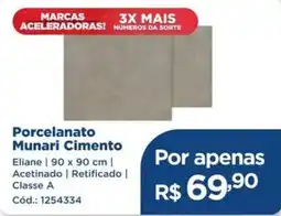 Cassol Porcelanato Munari Cimento oferta