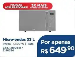 Cassol Micro-ondas 33 l oferta