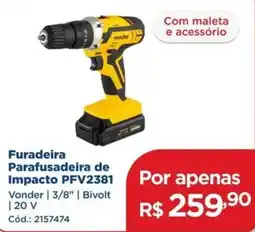 Cassol Furadeira Parafusadeira de Impacto PFV2381 oferta