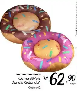 Giassi Supermercados Cama Sspets Donuts Redonda oferta