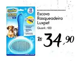 Giassi Supermercados Escova rasqueadeira luxpet oferta