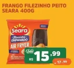 Supermercados Pague Menos Frango filezinho peito seara oferta