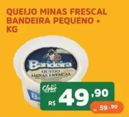 Supermercados Pague Menos Queijo minas frescal bandeira pequeno oferta