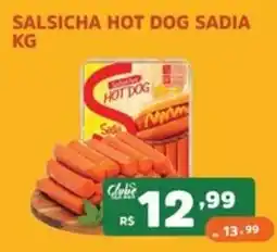 Supermercados Pague Menos Salsicha hot dog sadia oferta