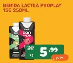 Supermercados Pague Menos bebida lactea proplay oferta