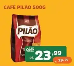 Supermercados Pague Menos Café pilão oferta