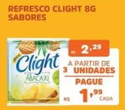 Supermercados Pague Menos Refresco clight 8g sabores oferta