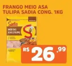 Supermercados Pague Menos Frango meio asa tulipa sadia oferta