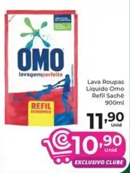 Comercial Esperança Lava Roupas Líquido Omo Refil Sache oferta