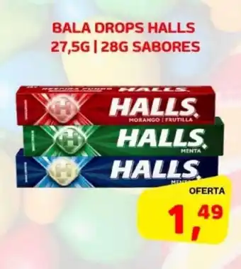 Cercadão Bala drops halls oferta