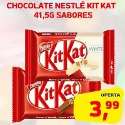 Cercadão Chocolate nestlé kit kat oferta